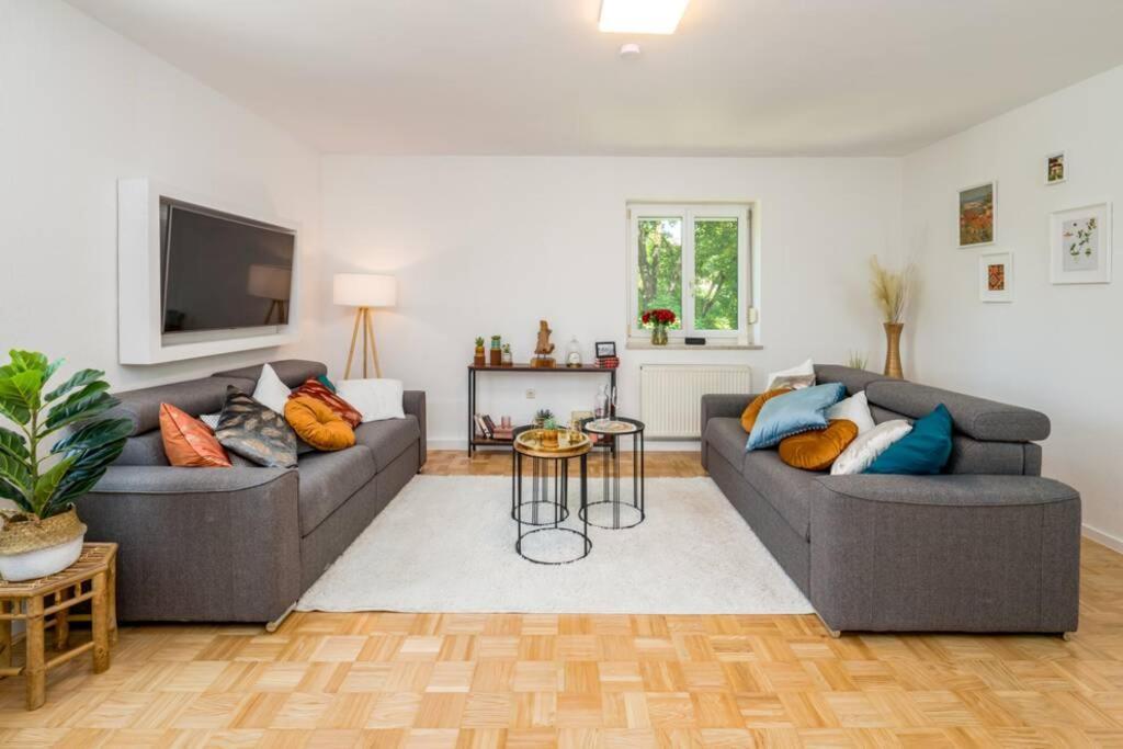 Eg Rechts -Wunderschone 80M² Grosse 3-Zimmer City Wohnung Nahe Salzburg 弗赖拉辛 外观 照片